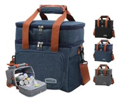 Bolsa Térmica Marmita Transversal Lancheira Trabalho Alça 050