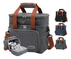 Bolsa Térmica Marmita Transversal Lancheira Trabalho Alça 050