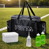 Bolsa Térmica Massagista Pro Futebol Finta Preto 26l Preto Bolsa Térmica Massagista Pro Futebol Finta Preto 26l Preto