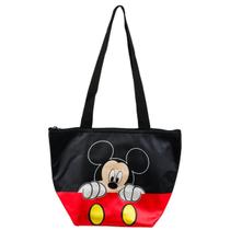 Bolsa Térmica Maternidade Preta Mickey 23x31x15cm - Disney