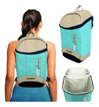 Bolsa Térmica Mochila Cooler para Camping Praia 8,5 Litros - Compre Já Fácil