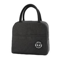 Bolsa Térmica Necessaire Portátil Lancheira Dobrável Organizadora Multifuncional Bolso Externo Semi-Impermeável com Alça