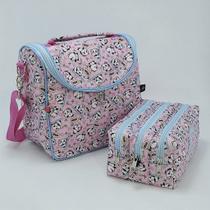 Bolsa Térmica Noah com Estojo Triplo - Panda Bolsa Térmica Noah com Estojo Triplo - Panda