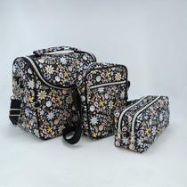 Bolsa Térmica Noah com Shoulder e Estojo Duplo - Estampa Floral Bolsa Térmica Noah com Shoulder e Estojo Duplo - Estampa Floral
