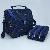 Bolsa termica noah + Estojo triplo - Estampa Gamer Bolsa termica noah + Estojo triplo - Estampa Gamer