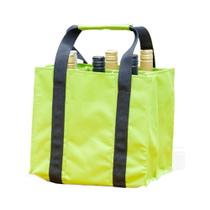 Bolsa Térmica Para 6 Garrafas Color Block Verde - Anabell