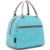 Bolsa Térmica para Almuerzo FlowFly Aislada Azul Marina para Mujeres/Hombres