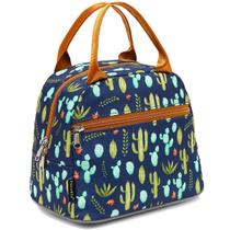 Bolsa Térmica para Almuerzo FlowFly Organizador Tote Aislado Cactus