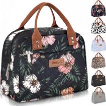 Bolsa Térmica para Almuerzo HOMESPON para Mujeres y Hombres Adultos con Diseño Floral Bolsa Térmica para Almuerzo HOMESPON para Mujeres y Hombres Adultos con Diseño Floral