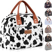 Bolsa Térmica para Almuerzo HOMESPON para Mujeres y Hombres Adultos con Estampado de Vaca