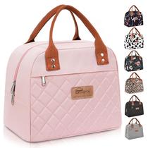Bolsa Térmica para Almuerzo HOMESPON para Mujeres y Hombres Adultos Rosa Bolsa Térmica para Almuerzo HOMESPON para Mujeres y Hombres Adultos Rosa