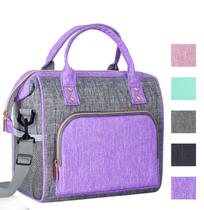 Bolsa Térmica para Almuerzo IDEATECH para Mujer Morada Capacidad 12L Bolsa Térmica para Almuerzo IDEATECH para Mujer Morada Capacidad 12L