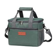 Bolsa Térmica para Almuerzo Iknoe Aislada 8.5L Bolsa Refrigerante Antifugas Verde Grisáceo Bolsa Térmica para Almuerzo Iknoe Aislada 8.5L Bolsa Refrigerante Antifugas Verde Grisáceo