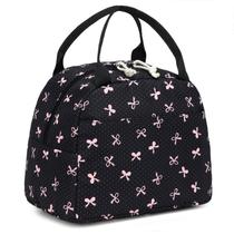 Bolsa Térmica para Almuerzo LEDAOU Aislada 20L para Mujer Negra