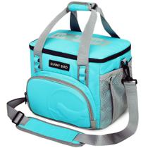 Bolsa Térmica para Almuerzo SUNNY BIRD Grande 12L para 18 Latas Azul