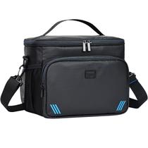 Bolsa Térmica para Almuerzo ZEEMO para Hombre y Mujer Capacidad 9L Negra