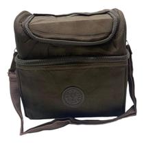 Bolsa Térmica Para Marmita Com 2 Compartimentos Ziper Alça Tela Na Lateral Y3949