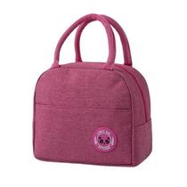 Bolsa Térmica Para Marmita Lancheira Rosa