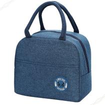 Bolsa Térmica para Marmita Lunch Bag Azul - Brivilas Bolsa Térmica para Marmita Lunch Bag Azul - Brivilas
