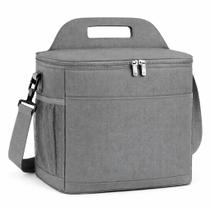 Bolsa Térmica para Trabalho e Passeios com Zíper Duplo e Alça Transversal