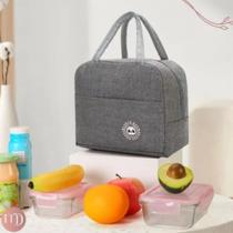 Bolsa Termica Pequena de Marmitas Alimentos Bebidas Trabalho
