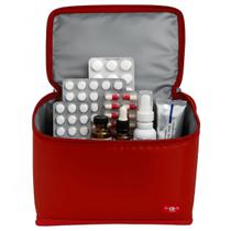 Bolsa Térmica Pequena para Transporte Insulina Medicamentos Termolabeis Refrigerados Viagem Trabalho