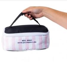 Bolsa termica petit square frases cores e amores hey psiu 38299