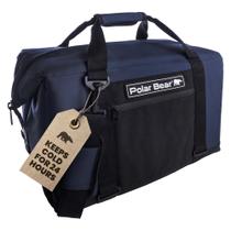 Bolsa térmica Polar Bear Coolers Isolated Leak Proof Navy Bolsa térmica Polar Bear Coolers Isolated Leak Proof Navy