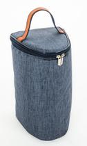 Bolsa Térmica Porta Vinho Espumante Uísque Gin Especiarias 3 Garrafas Com Alça - PV3-JEANS