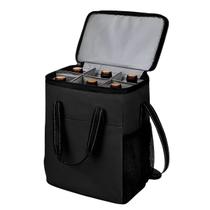 Bolsa Térmica Porta Vinho Wine Bag Para Bebidas Garrafas Taças Com Alça Premium