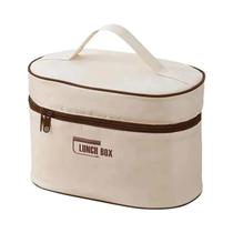 Bolsa Térmica Portátil Impermeável Com Alça De Ombro Para Alimentos Frescos E Caixa De Armazenamento