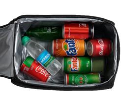 Bolsa Termica Preta 22 Litros 30 Latas De Cerveja Praia Férias Verão Refrigerante Dieta Cooler