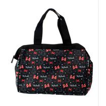 Bolsa Térmica Preta Minnie 24x13x36cm - Disney DMG9070-MK6-D