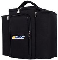 Bolsa Térmica Preta Monster com 6 Potes BPA Free