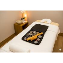 Bolsa Térmica Profissional Aquecedora Pedras Quentes Vulcânicas Basálticas