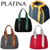 Bolsa termica retangular oxford platina 24x19,5x15cm