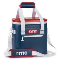 Bolsa térmica RTIC Soft Cooler 20 latas isolada à prova de vazamentos Bolsa térmica RTIC Soft Cooler 20 latas isolada à prova de vazamentos