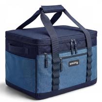 Bolsa Térmica SMIRLY 37L Dobrável 48 Latas Azul Bolsa Térmica SMIRLY 37L Dobrável 48 Latas Azul