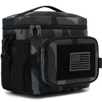 Bolsa Térmica Táctica FlowFly para Almuerzo NegraCamo Mediana