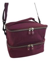 Bolsa Térmica Transversal Unissex 2 Andares Trabalho Viagem