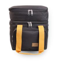 Bolsa Térmica Várias Alças Zíper Compartimentos Passeios