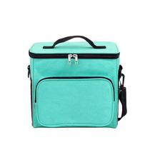 Bolsa Térmica Verde Isolamento Térmico Bolso Frontal