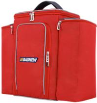 Bolsa térmica vermelha com cinza monster 06 potes - bagnew Bolsa térmica vermelha com cinza monster 06 potes - bagnew