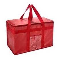 Bolsa térmica Yalin XXXL grande isolada 23x15x14cm vermelha