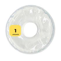 Bolsa Termo Gel Redonda 9cm para Seios Frio e Quente Transparente (1 unidade)