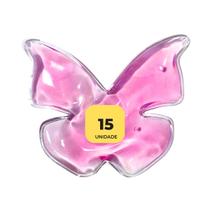 Bolsa Termogel 12x12cm Reutilizável "Borboleta Rosa" Frio e Quente (15 uni) Bolsa Termogel 12x12cm Reutilizável "Borboleta Rosa" Frio e Quente (15 uni)