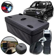 Bolsa Teto Mala Impermeável 180L + Cinta Premium Renegade