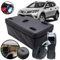 Bolsa Teto Mala Impermeável 180L + Cinta Premium Toyota RAV4