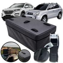 Bolsa Teto Maleiro Impermeável 180L + Cinta Premium Tucson