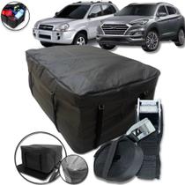Bolsa Teto Maleiro Impermeável Hyundai Tucson 340 L + Cinta Catraca Premium Bolsa Teto Maleiro Impermeável Hyundai Tucson 340 L + Cinta Catraca Premium